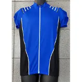 Fastrider flame Fietsshirt - Maat S - Blauw