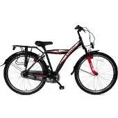 Cyclux Astro Jongensfiets 24 Inch – Stoer En Praktisch In Zwart En Rood