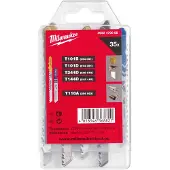 Milwaukee Decoupeerzaagbladenset voor hout en metaal - 35-delig - 4932479088