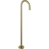 Hotbath Baduitloop Cobber Vrijstaand 106 cm Geborsteld Messing Living Colours
