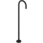 Hotbath Baduitloop cobber vrijstaand 106 cm mat zwart