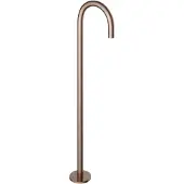 Hotbath Baduitloop Cobber Vrijstaand 106 cm Geborsteld Koper PVD