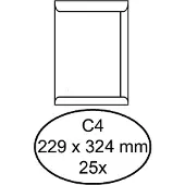 Quantore Akte Envelop C4 120gr ZK Wit