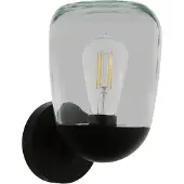 Eglo 98701 Donatori Wandlamp Aluminium/Kunststof Zwart/ Glas Helder - 1 x E27