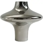 Hein Studio Doublet Kandelaar 9,5 Cm Zilver - Kaarshouders Messing Silver - 1351