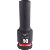 Milwaukee slagdop Shockwave 1/2 lang 10mm