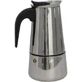 Gerimport RVS moka/espresso koffiemaker voor 6 kopjes - Percolators