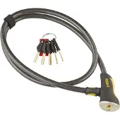 Onguard Akita 8039 Cable Lock Zwart 120 x 12 mm