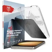 Rosso Privacy Screen Protector Geschikt voor Samsung Galaxy S23 Plus - 9H Gehard Glas - Met Installatietray - Case Friendly Tempered Glass - Anti Spy - Eenvoudige Installatie