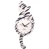 Fisura - Wandklok Kat - tabby