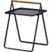 Venture Clarin bijzettafel zwart.