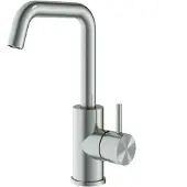 Hotbath Archie AR014 wastafelkraan met draaibare uitloop RVS316