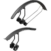 Topeak - TetraFender R1 & R2 Fender Set - Spatbord One Size, zwart