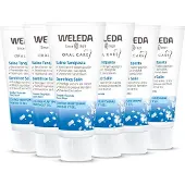 Weleda Saline Tandpasta - 6 x 75ml - Voordeelverpakking - Helpt tandbederf en vorming tandsteen voorkomen - 100% Natuurlijke Ingrediënten - 6 x 75ml - Voordeelverpakking