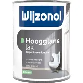 Wijzonol Hoogglanslak Terpentineverdunbaar | Lakverf Binnen 1 LTR - Kleur|1|2