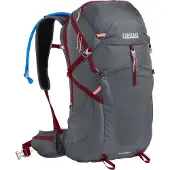 CamelBak Fourteener 30L Women's Hiking Bag + 3L Water Pouch Grey/Bordeaux || Maat: 30