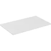 Comad Adele White FSC wastafel toppaneel 80cm wit mat