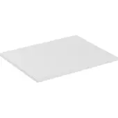 Comad Adele White FSC wastafel toppaneel 60cm wit mat