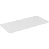 Comad Adele White FSC wastafel toppaneel 120cm wit mat