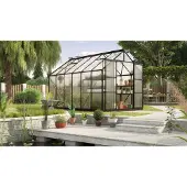 Vitavia Tuinkas Uranus 9900 - Polycarbonaat 4mm - Zwart - 257x383x248cm