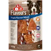 8In1 Triple Flavour wings hondensnacks 3 verpakkingen