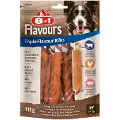 8In1 Triple Flavour ribs hondensnacks 3 verpakkingen