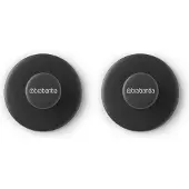 Brabantia ReNew Handdoekhaakjes - 2 stuks - Zonder boren - Dark Grey