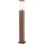 QAZQA Slimme buitenlantaarn roestbruin 80 cm incl. WiFi P45 - Malios