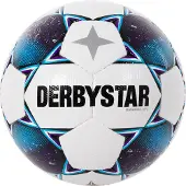 Derbystar Diamond II Voetbal Maat 5 Wit Blauw Paars