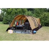 Eurotrail Georgia Btc Air Familietent Beige/Black OS