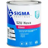 Sigma S2U Nova Gloss | Hoogglans Lakverf Binnen 1 LTR - Wit