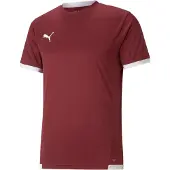 Puma teamLIGA Voetbalshirt Bordeauxrood Wit