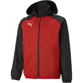 Puma Sportjas 'TeamLiga' rood / zwart / wit