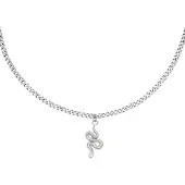 Yehwang Ketting Shiny Serpent - Zilver - Ketting - Slang Snake