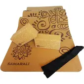 Samarali Moonrise Yoga Cadeaupakket - kurk yogamat / kurk blokken /draagriem / milieuvriendelijk