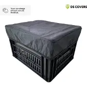 Ds Covers CRATE Fietskrathoes – Waterdicht – Regenhoes voor Fietskrat – Beschermt tegen Regen & Vuil – Maat M – Zwart –