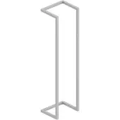 Boss & Wessing BWS Handdoekenrek Industrieel | 95x25x20cm | Mat Wit