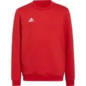 Adidas Sportief sweatshirt 'Entrada 22' vuurrood / wit