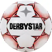Derbystar Solaris Super Light Voetbal Maat 5 Wit Rood Zwart