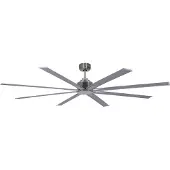 Freelight Plafondventilator The Gigant Zilver 2 Meter