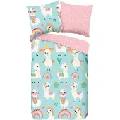 Muller Textil kinderdekbedovertrek Lamalife - katoen