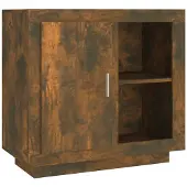 vidaXL Dressoir 80x40x75 cm gerookt eikenkleurig
