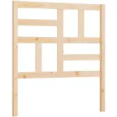 vidaXL Hoofdbord 106x4x104 cm massief grenenhout