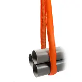 Delta Rondstrop | volgens EN 1492-2 | oranje | 10 ton | 110 mm | 6 m - CO.RS.100006 CO.RS.100006