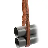 Delta Rondstrop | volgens EN 1492-2 | bruin | 6 ton | 75 mm | 4 m - CO.RS.060004 CO.RS.060004