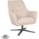Label51 - Fauteuil Tod - Beige - 75x76x90cm