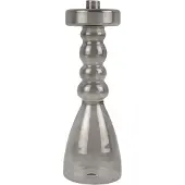 Present Time Kandelaar Pawn - Zwart - Ø11x30,5cm - Scandinavisch,Modern