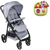 Chicco bundel - Buggy Multiride - Light Grey & Puzzel - 2-in-1 Huispuzzel