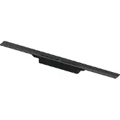 Tece TECEdrainprofile douchegoot profielset 100cm geborsteld RVS zwart PVD