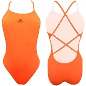 Turbo Patron Sirene Swimsuit Oranje M Vrouw